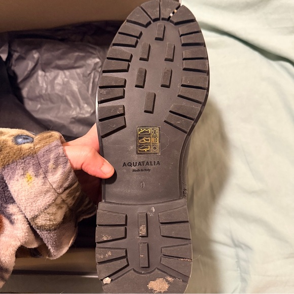 Aquatalia Black Lauda Ankle Boots - Picture 3 of 3